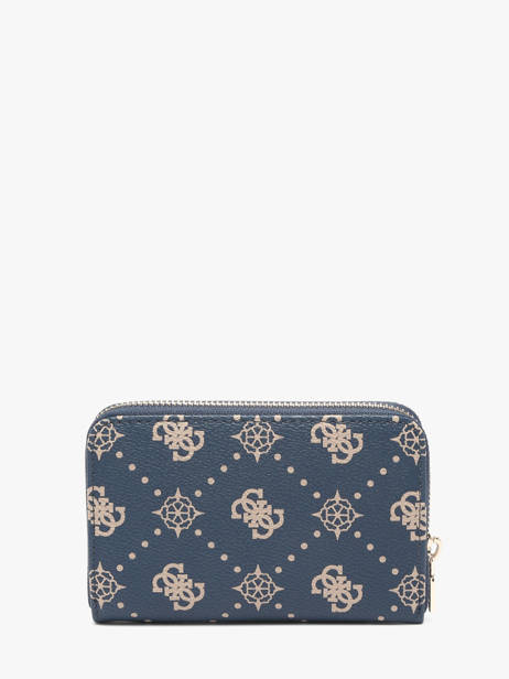 Portefeuille Guess Blauw emelie logo GP928140 ander zicht 2
