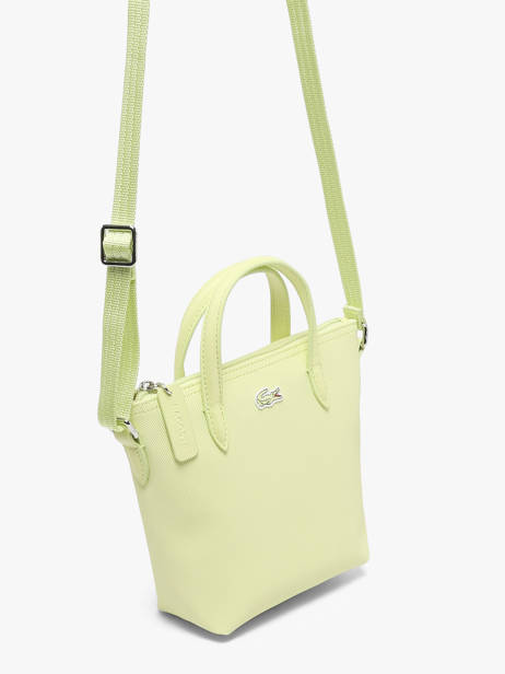 Cross Body Tas L.12.12 Concept Lacoste Geel l.12.12 concept NF2609PK ander zicht 2