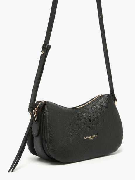 Cross Body Tas Dune Leder Lancaster Zwart dune 94 ander zicht 2