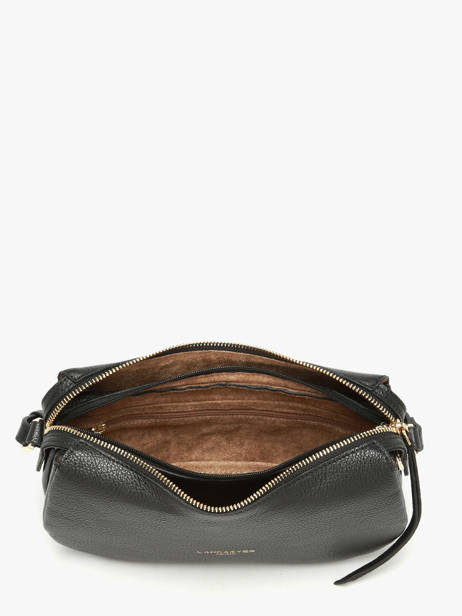 Cross Body Tas Dune Leder Lancaster Zwart dune 94 ander zicht 3