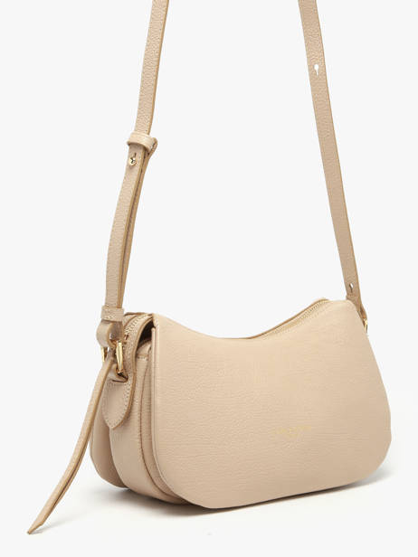 Cross Body Tas Dune Leder Lancaster Beige dune 94 ander zicht 1