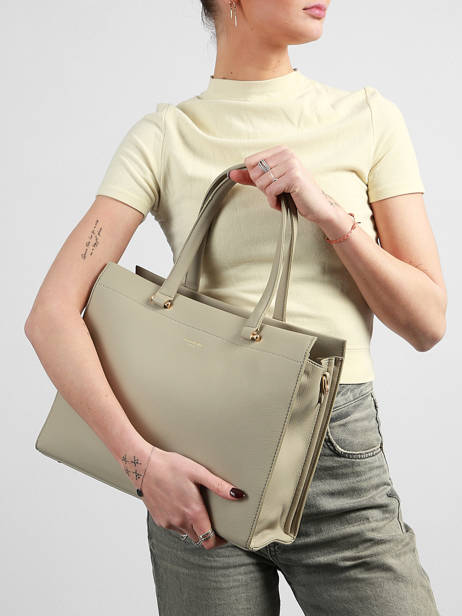 Schoudertas Alpes David jones Beige alpes CM8204 ander zicht 1
