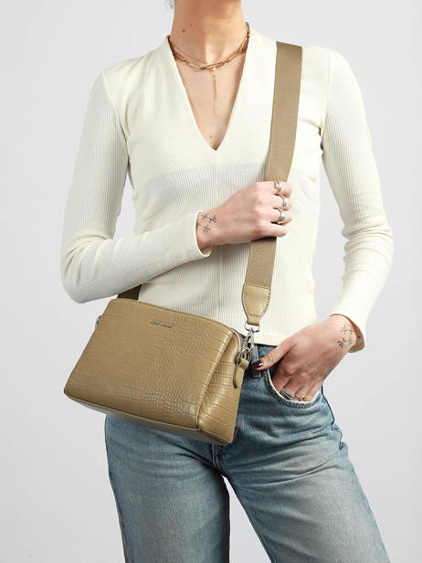 Cross Body Tas South Africa Polyurethaan David jones Bruin south africa CM8312 ander zicht 1