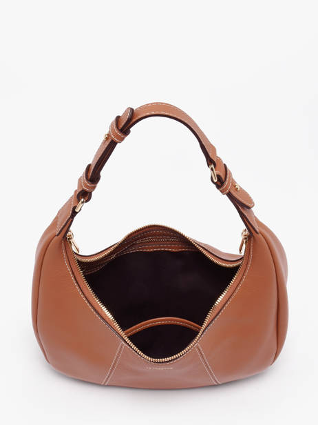 Cross Body Tas Juliette Leder Le tanneur Bruin juliette TJET1402 ander zicht 3