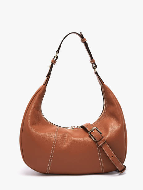 Cross Body Tas Juliette Leder Le tanneur Bruin juliette TJET1402 ander zicht 5