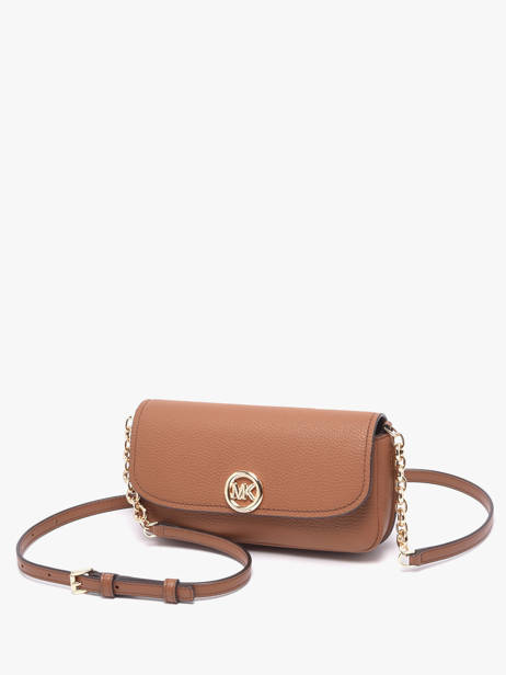 Cross Body Tas Nolita Leder Michael kors Bruin nolita S6GY5C5L ander zicht 1