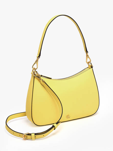 Schoudertas Danni 26 Leder Lauren ralph lauren Geel danni 31883768 ander zicht 2