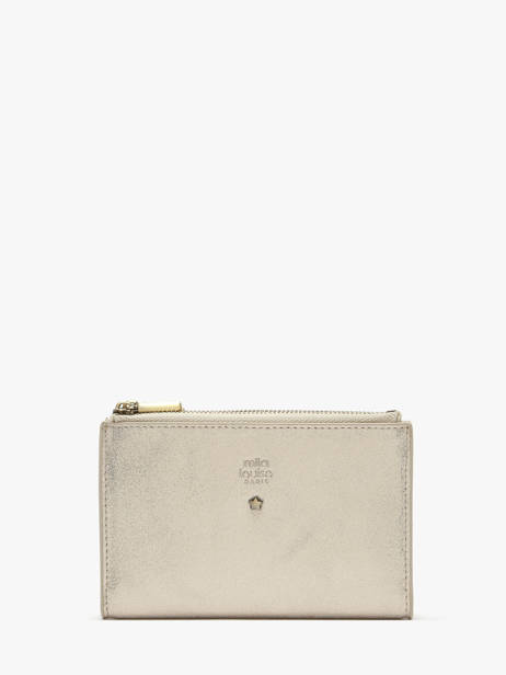 Portefeuille Leder Mila louise Wit vintage 3576XC