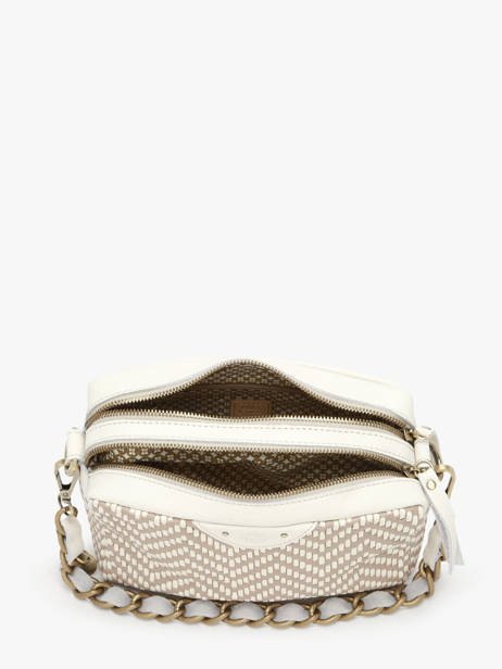 Cross Body Tas Vintage Mila louise Wit vintage 23673ZZC ander zicht 2