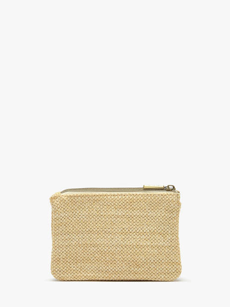 Portemonnee Mila louise Beige cm 23690CM ander zicht 2