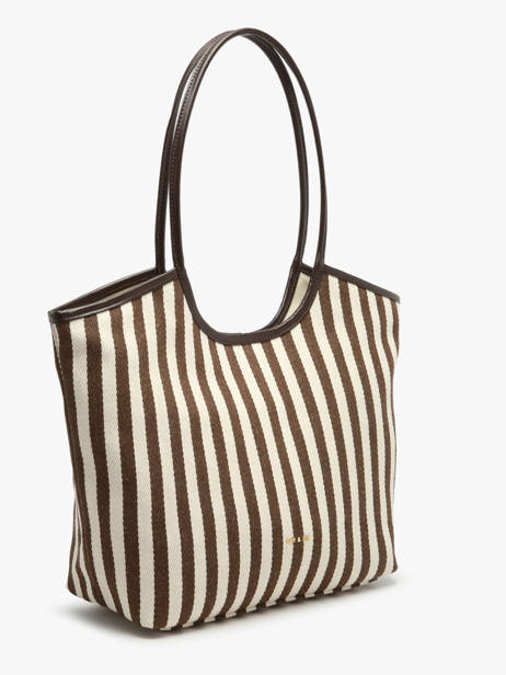 Schoudertas Rayure Nat et nin Bruin rayure RY ander zicht 1