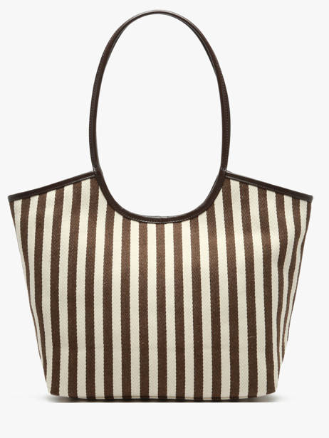Schoudertas Rayure Nat et nin Bruin rayure RY ander zicht 3