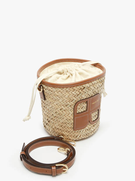 Cross Body Tas Paille Nat et nin Beige paille PL ander zicht 1