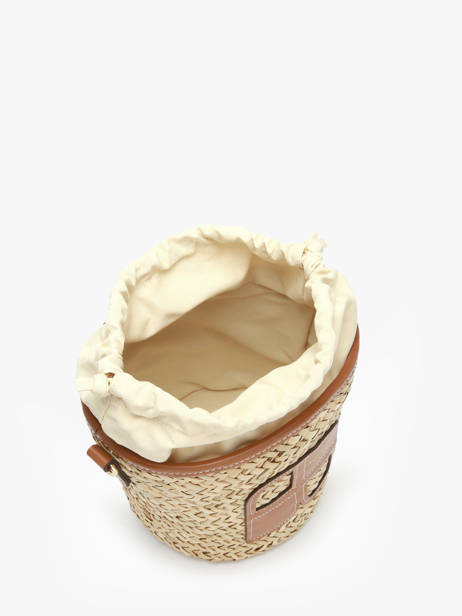 Cross Body Tas Paille Nat et nin Beige paille PL ander zicht 2