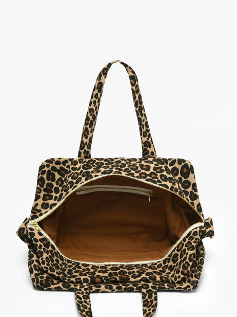 Handtas Forever Wild Katoen Rivedroite Bruin forever wild SAUVAFOR ander zicht 2