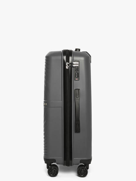 Harde Reiskoffer Montreal Travel Grijs montreal M ander zicht 3