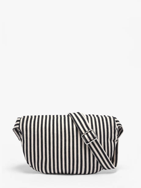 Belt Bag Custine Striped Gerecycleerd Katoen Rivedroite Zwart spring striped CUSTSTRI ander zicht 4