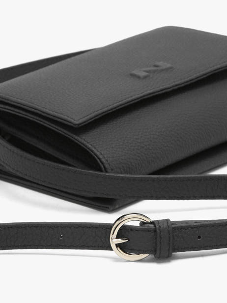 Cross Body Tas N City Leder Nathan baume Zwart n city 12 ander zicht 2