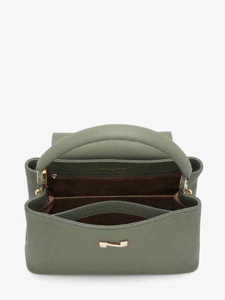 Handtas Magnolia Leder Nathan baume Groen eden 3 ander zicht 4