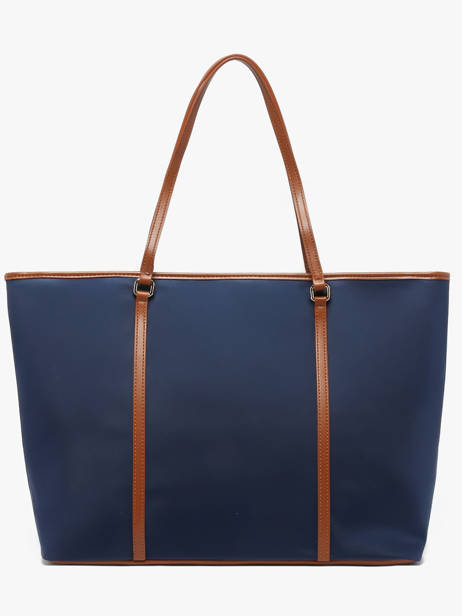 Schoudertas L Fran Nylon Laurent david Blauw ld bags 887 ander zicht 4