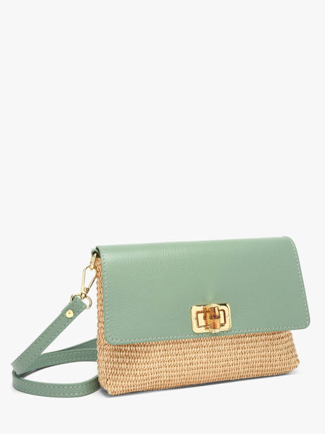 Cross Body Tas Capri Milano Groen capri CP25111 ander zicht 1