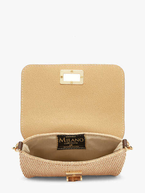 Cross Body Tas Capri Milano Bruin capri CP25112 ander zicht 3