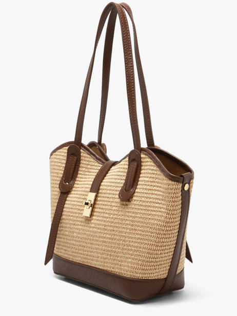 Schoudertas Capri Milano Bruin capri CP25113 ander zicht 1