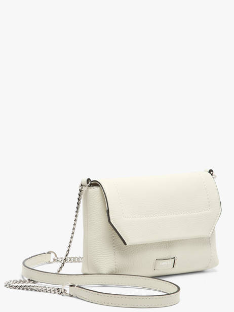 Cross Body Tas Ninon Soft Leder Lancel Wit ninon A14030 ander zicht 2