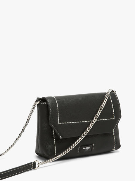 Cross Body Tas Ninon Soft Leder Lancel Zwart ninon A14030 ander zicht 2
