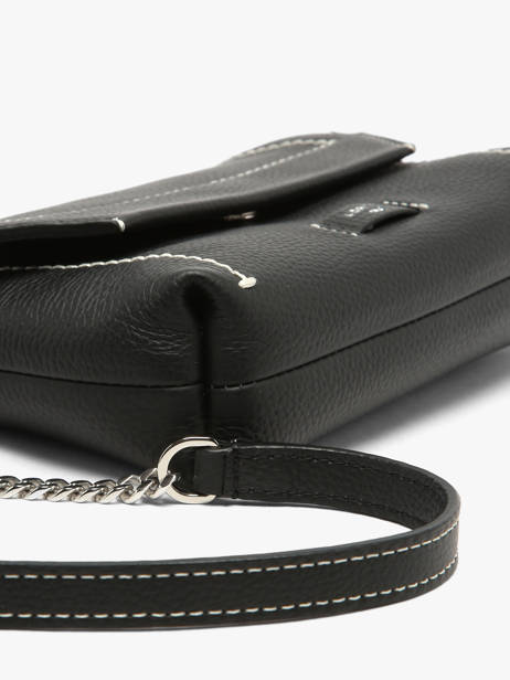 Cross Body Tas Ninon Soft Leder Lancel Zwart ninon A14030 ander zicht 3