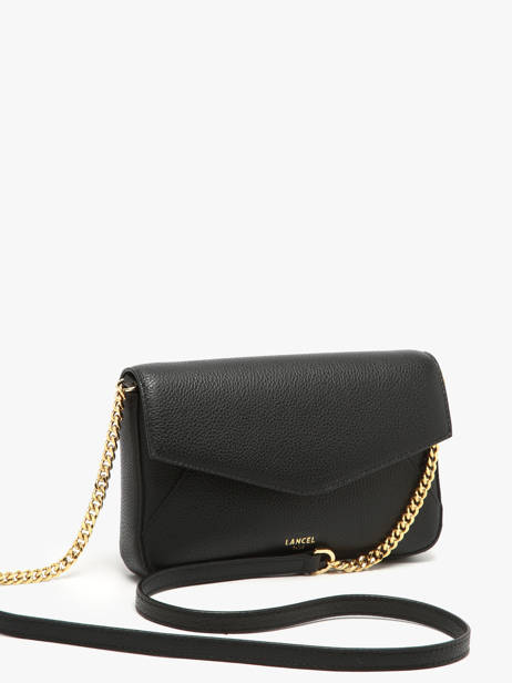 Cross Body Tas Enveloppe Lancel Zwart enveloppe A14024 ander zicht 1