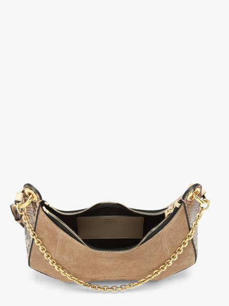 Cross Body Tas Croisette Lancel Beige croisette A13989 ander zicht 3