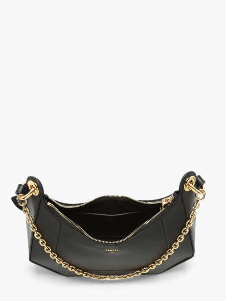 Cross Body Tas Croisette Lancel Zwart croisette A13987 ander zicht 3