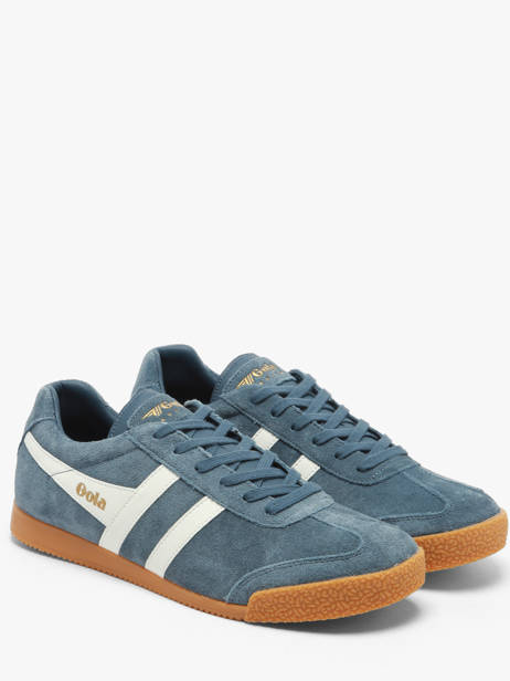 Sneakers Uit Leder Gola Blauw men CMA192HW ander zicht 1
