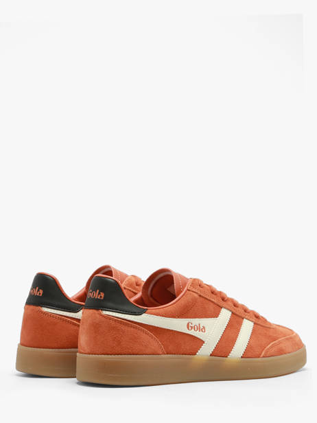 Sneakers Uit Leder Gola Oranje men CMB735UH ander zicht 2
