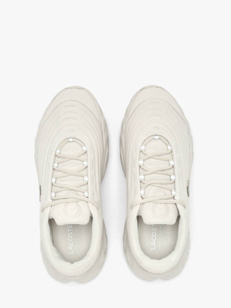 Sneakers Uit Leder Lacoste Wit men 1SMA0063 ander zicht 3