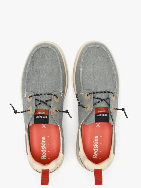 Sneakers Redskins Grijs men KIBRIS ander zicht 3