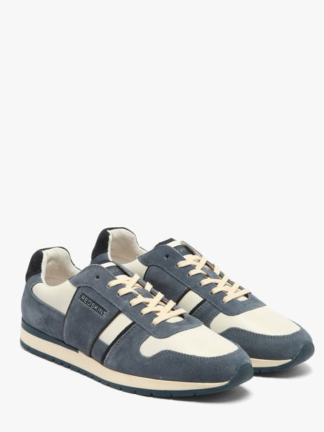 Sneakers Uit Leder Redskins Blauw men AFFAIRI3 ander zicht 1