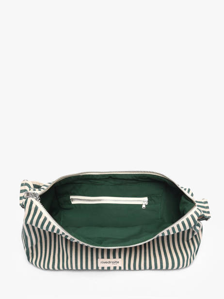 Cross Body Tas Spring Striped Rivedroite Groen spring striped MCHASTRI ander zicht 2