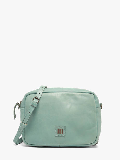 Cross Body Tas Heritage Leder Biba Blauw heritage BT32