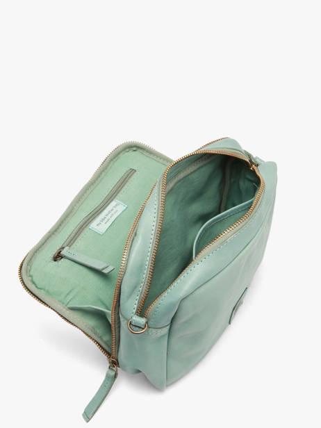 Cross Body Tas Heritage Leder Biba Blauw heritage BT32 ander zicht 2