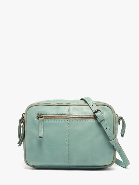 Cross Body Tas Heritage Leder Biba Blauw heritage BT32 ander zicht 3