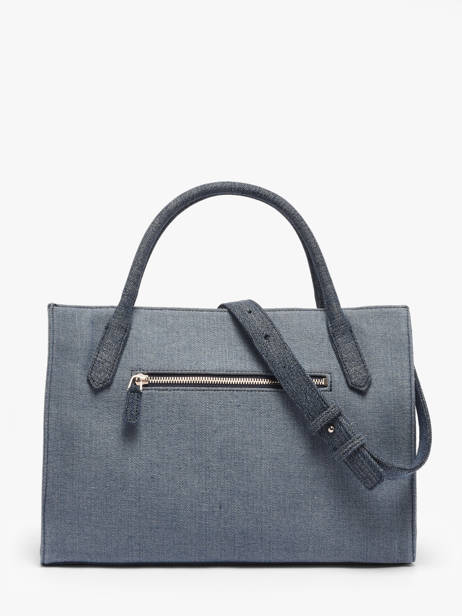 Cross Body Tas Jodi Katoen Guess Blauw jodi DM976922 ander zicht 3