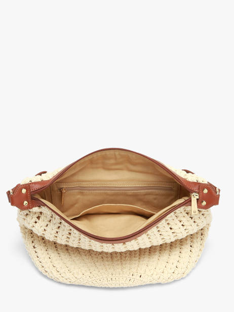 Cross Body Tas Tresse Coton Lancaster Beige tresse coton 69 ander zicht 3