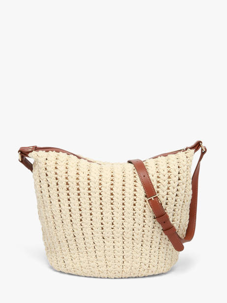 Cross Body Tas Tresse Coton Lancaster Beige tresse coton 69 ander zicht 4