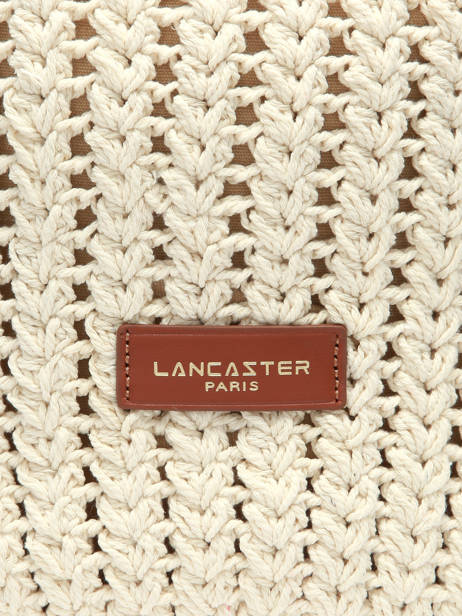 Cross Body Tas Tresse Coton Lancaster Beige tresse coton 69 ander zicht 2