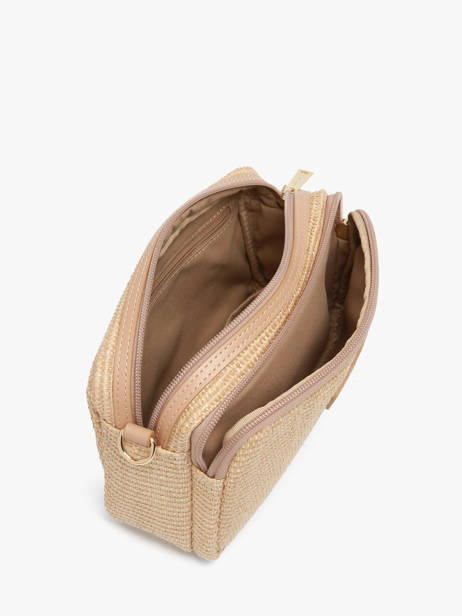 Cross Body Tas Mini Osier Italie Lancaster Beige mini osier italie 71 ander zicht 2