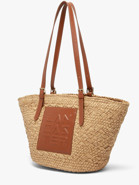 Schoudertas Le Panier Lancaster Beige le panier 80 ander zicht 1