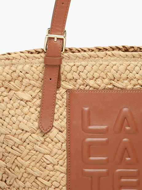 Schoudertas Le Panier Lancaster Beige le panier 80 ander zicht 2