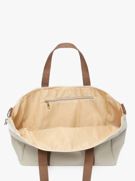 Schoudertas A4 Formaat Amour Toile Katoen Miniprix Beige amour toile 8087 ander zicht 1